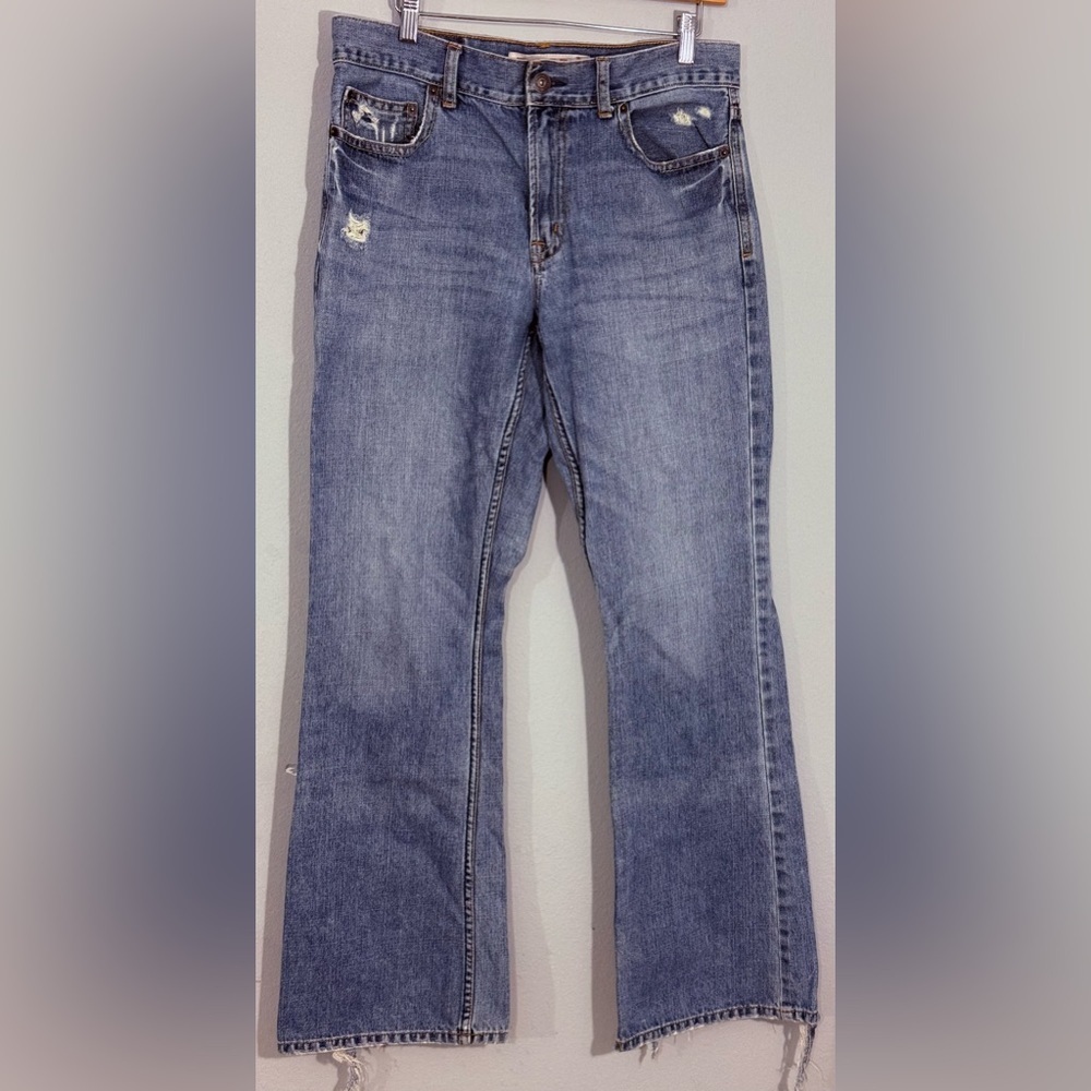 Mossimo Supply Co Men’s Bootcut Jeans 32x34 Medium Wash Classic Denim